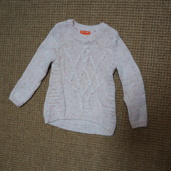 Girls Size 3 Joe Fresh Light Pink Knit Sweater - Picture 1 of 3